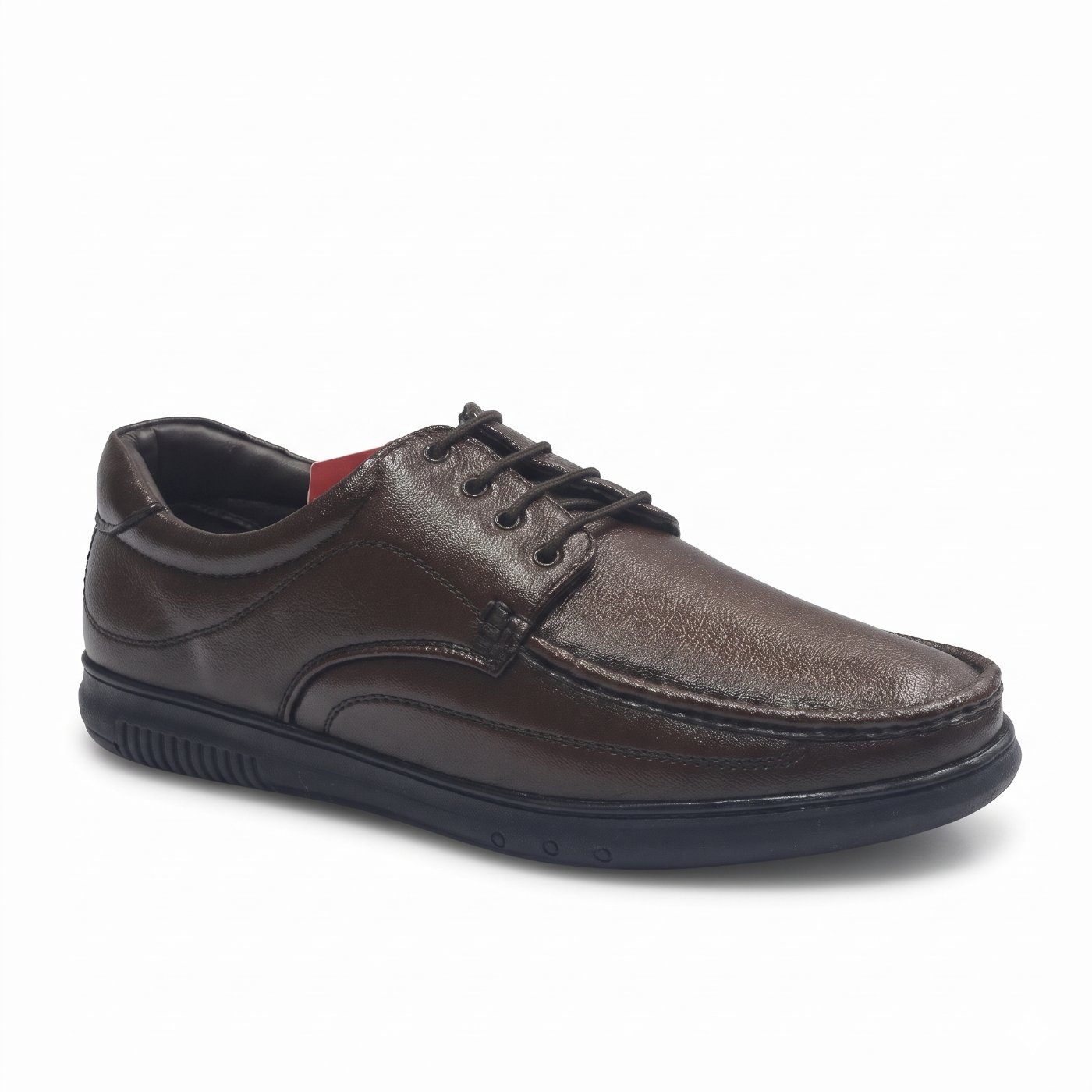 Men’s Orthopedic Brown Formal Lace-Up Shoes | Comfort Office Footwear