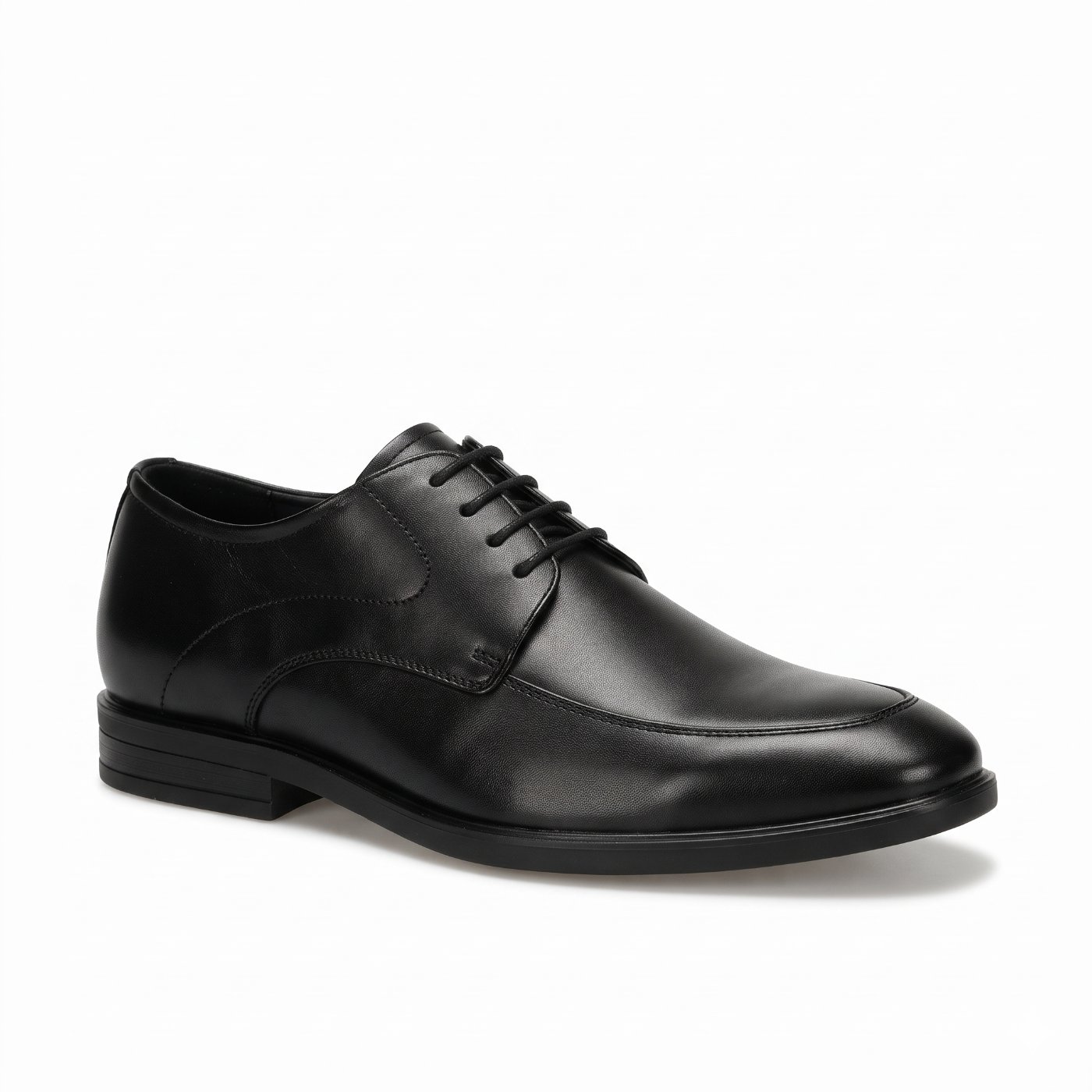 Men’s Classic Black Leather Lace-Up Formal Shoes | Business & Office Footwear